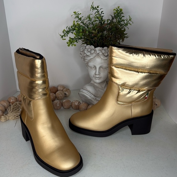 Franco Sarto Women's Snow Mid Shaft Boots Sz 8.5 - Picture 2 of 11